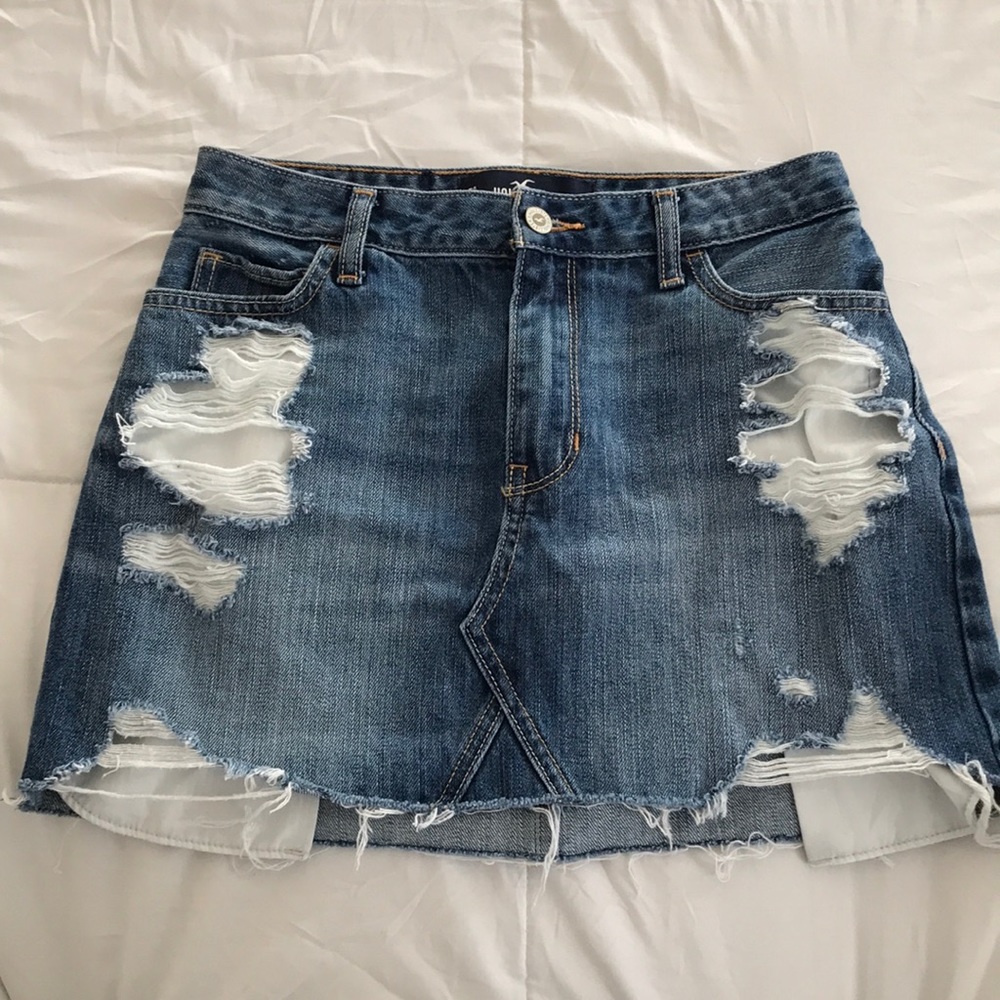 Hollister Jean skirt